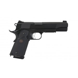 KJ Works Модель пистолета Colt M1911 MEU, черный, металл, грин газ KP-07.GAS